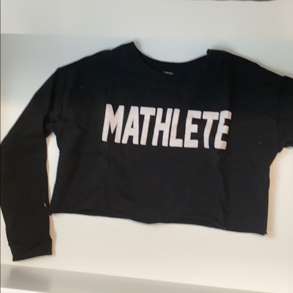 Mathlete crop sweatshirt - Picture 1 of 1